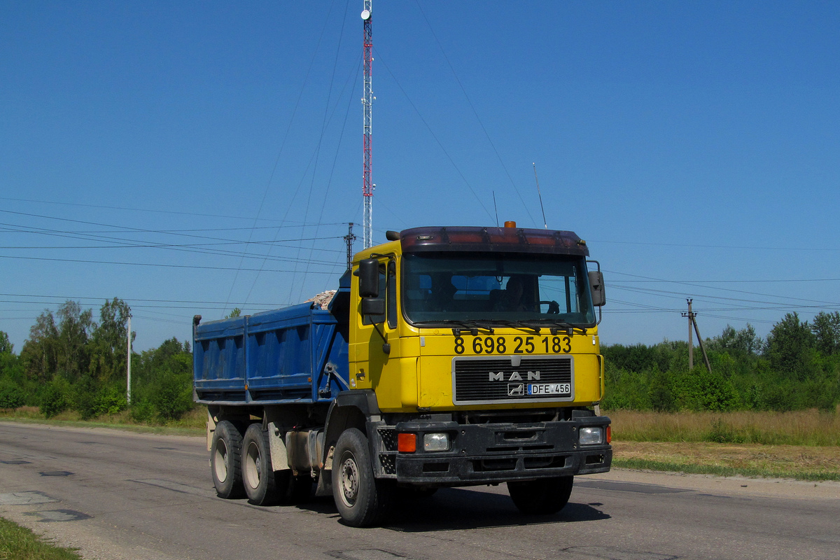 Литва, № DFE 456 — MAN F90 (общая модель)