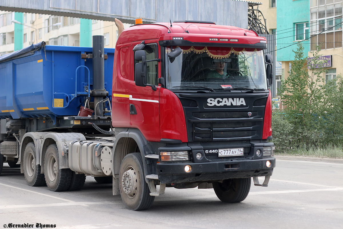 Саха (Якутия), № С 777 АУ 14 — Scania ('2013) G440