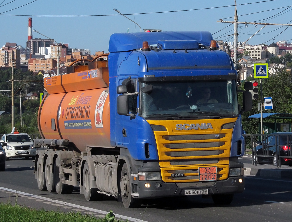 Рязанская область, № К 056 РТ 62 — Scania ('2009) R420