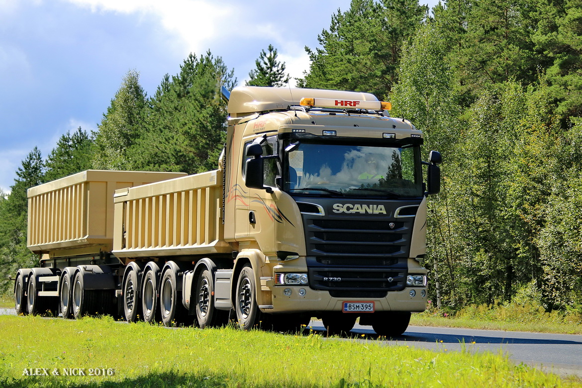 Финляндия, № BSM-395 — Scania ('2013) R730