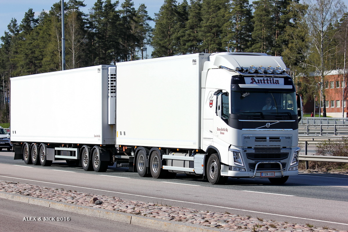 Финляндия, № TZR-100 — Volvo ('2012) FH.500