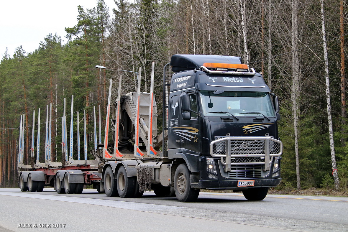 Финляндия, № BOL-909 — Volvo ('2008) FH16.700