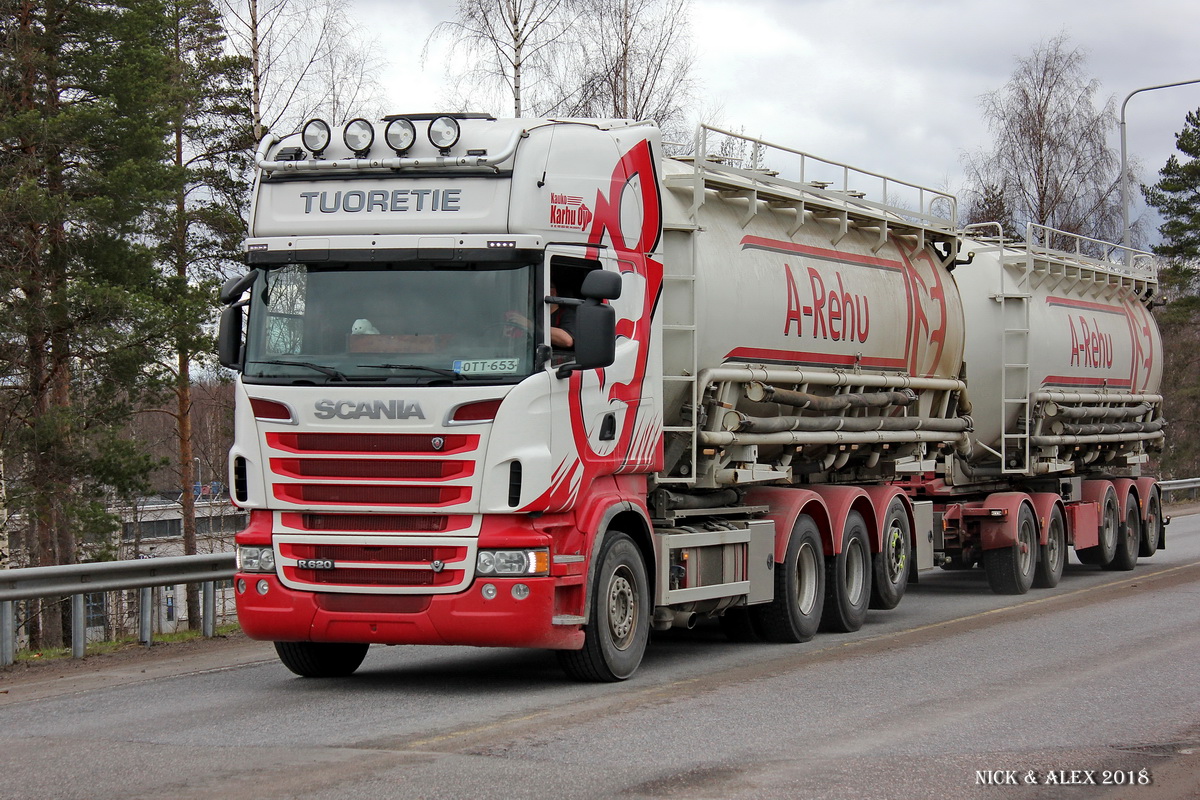 Финляндия, № OTT-653 — Scania ('2009) R620