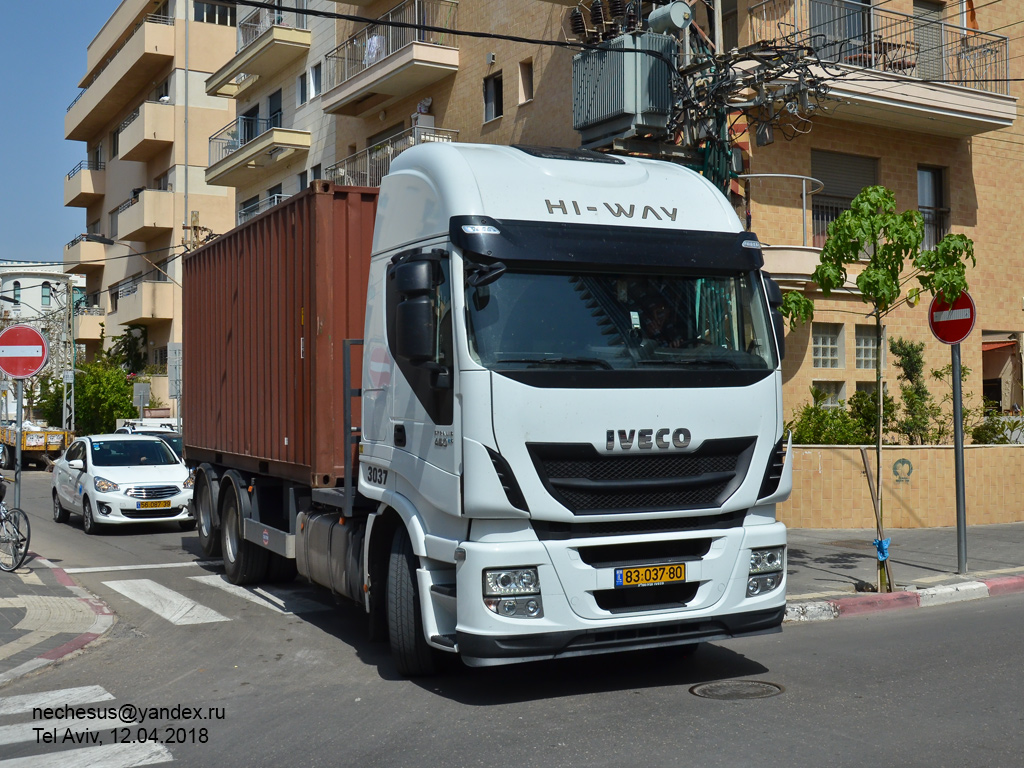 Израиль, № 3037 — IVECO Stralis ('2012)