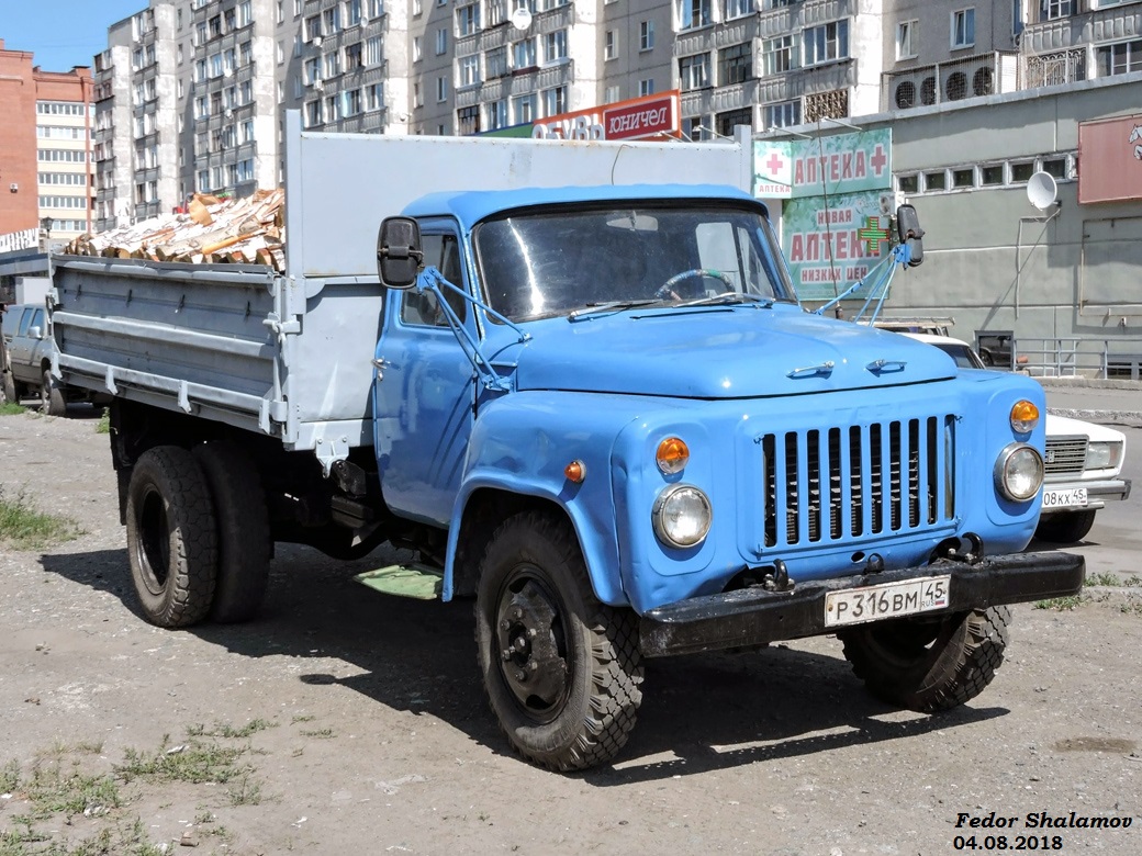 Курганская область, № Р 316 ВМ 45 — ГАЗ-53-14, ГАЗ-53-14-01