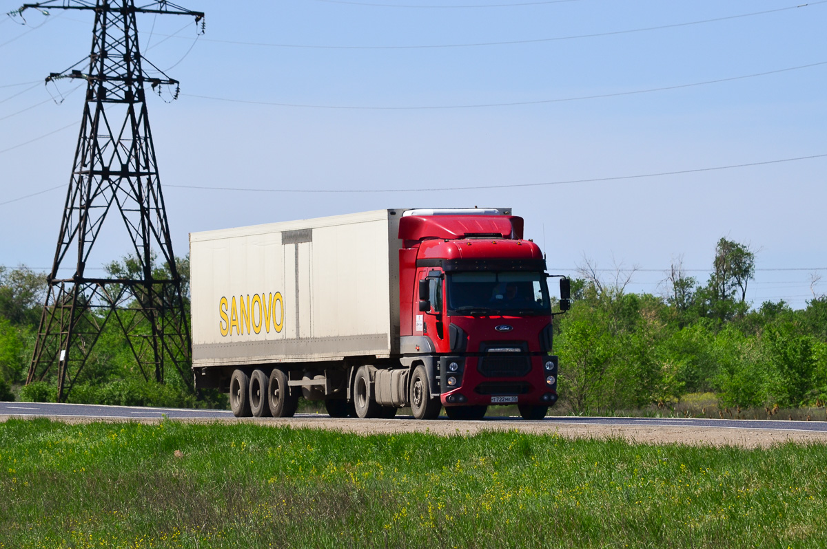 Омская область, № Т 722 МК 55 — Ford Cargo ('2012) 1846T