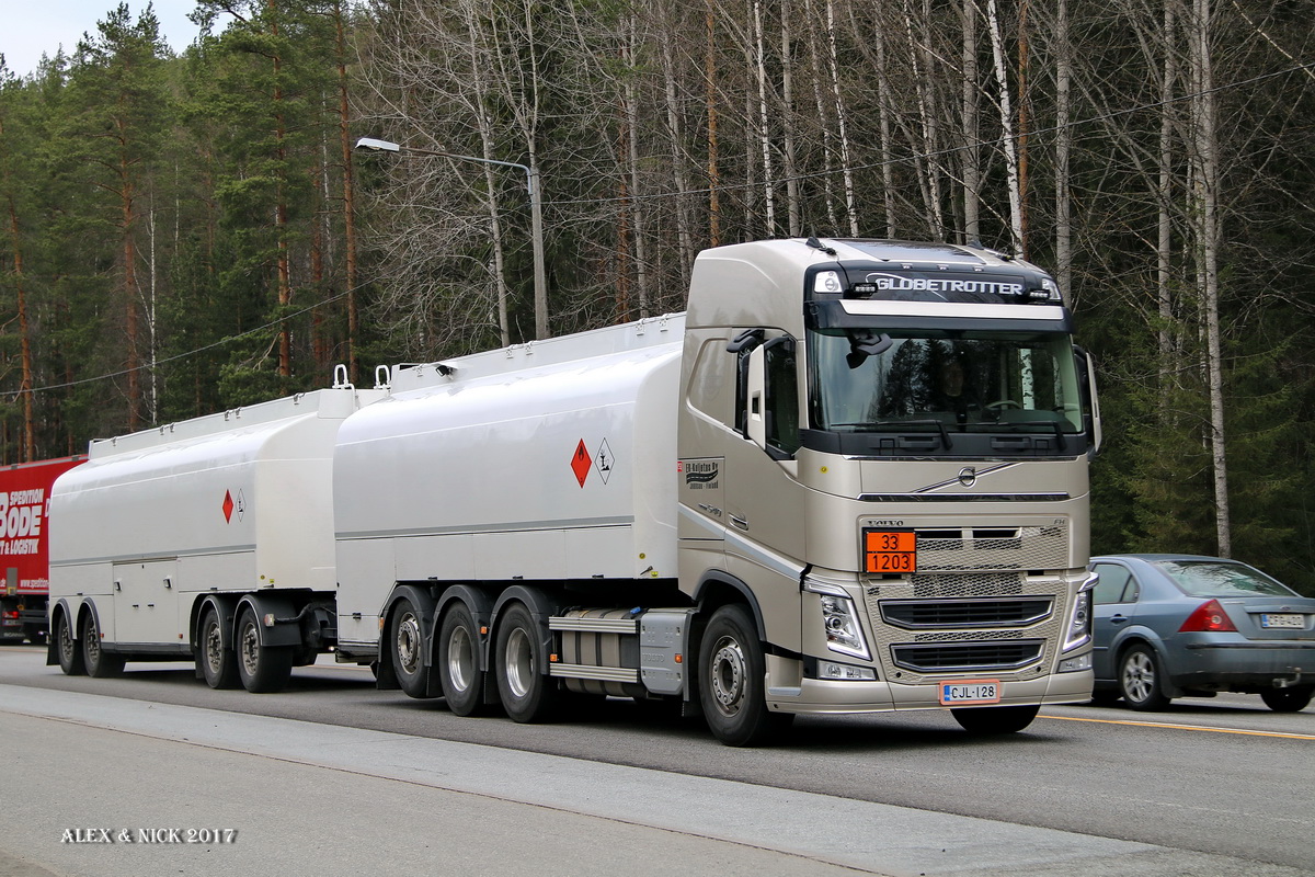 Финляндия, № CJL-128 — Volvo ('2012) FH.540
