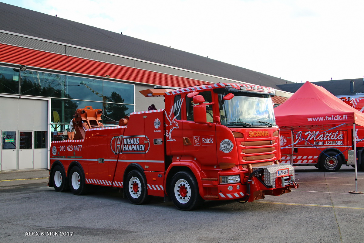 Финляндия, № APU-365 — Scania ('2013) R450