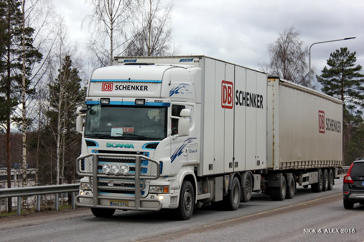 Финляндия, № HHZ-370 — Scania ('2004) R480