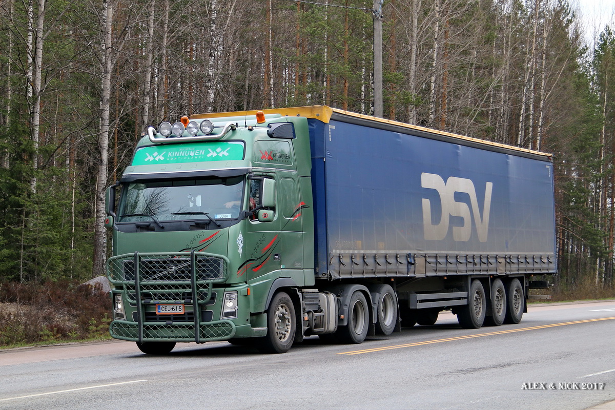 Финляндия, № CEJ-615 — Volvo ('2002) FH-Series