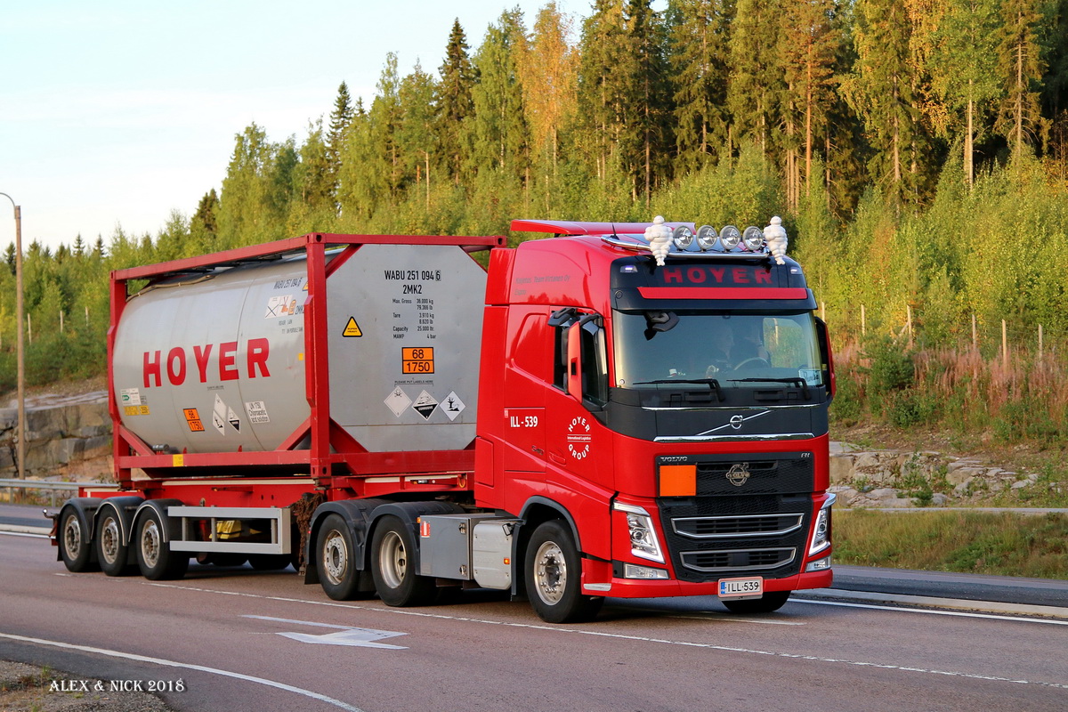 Финляндия, № ILL-539 — Volvo ('2012) FH.540