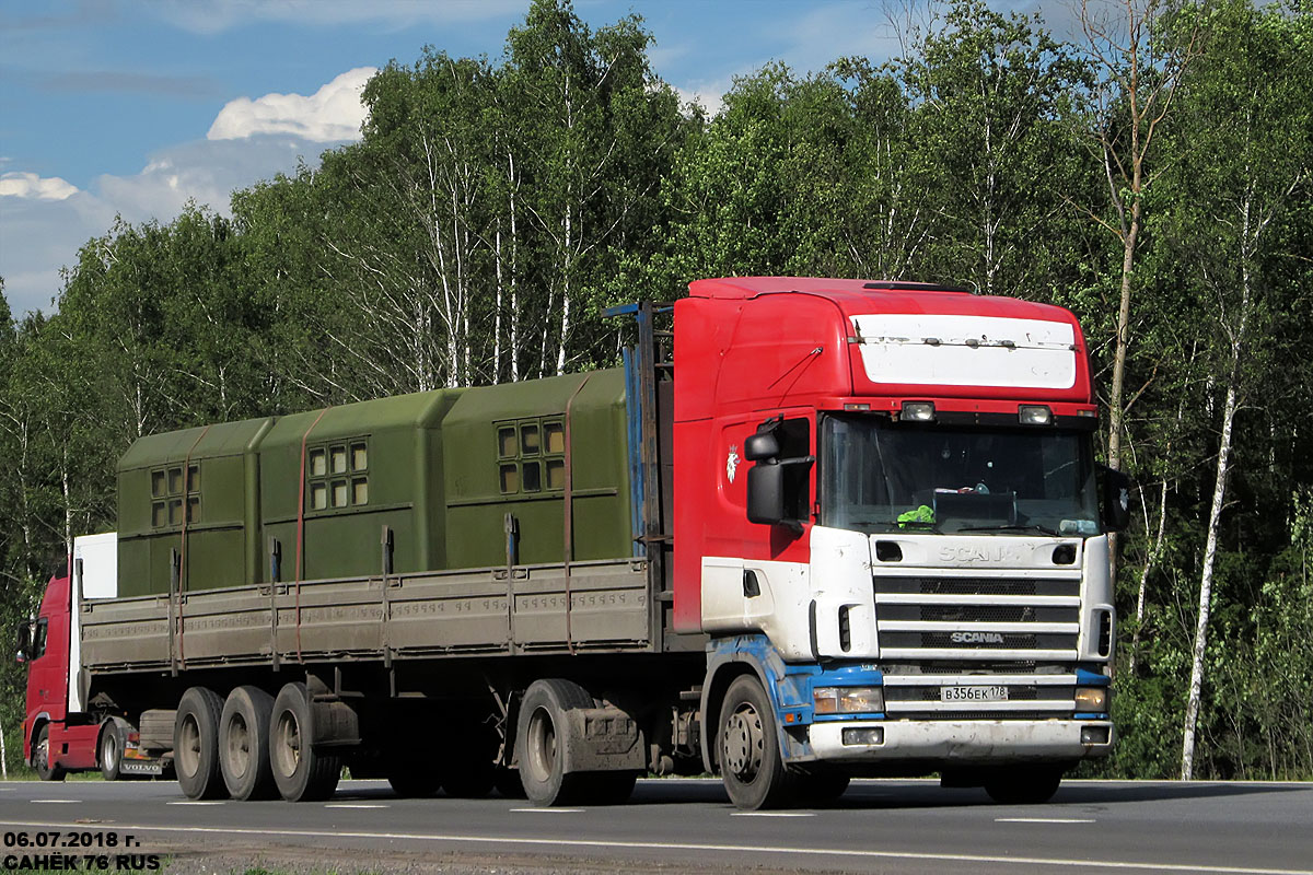 Санкт-Петербург, № В 356 ЕК 178 — Scania ('1996, общая модель)