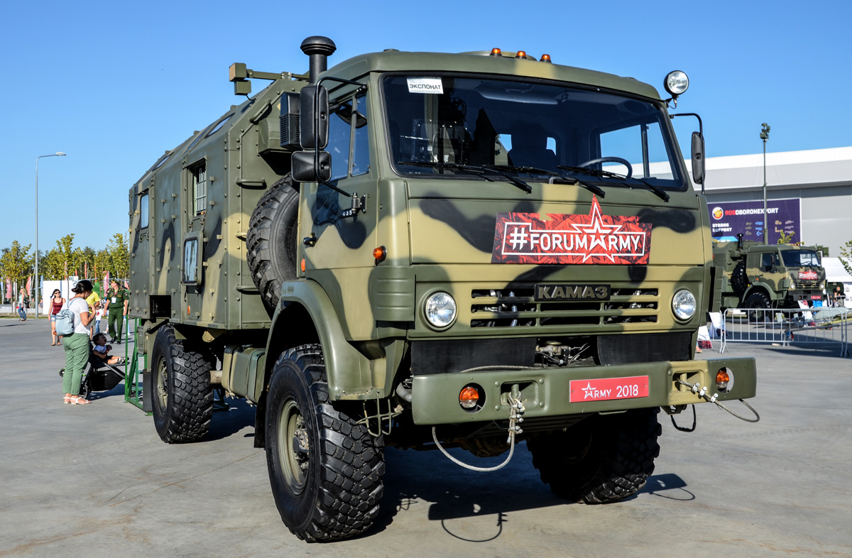 Транспорт силовых ведомств РФ — Военно-технический форум "Армия-2018"