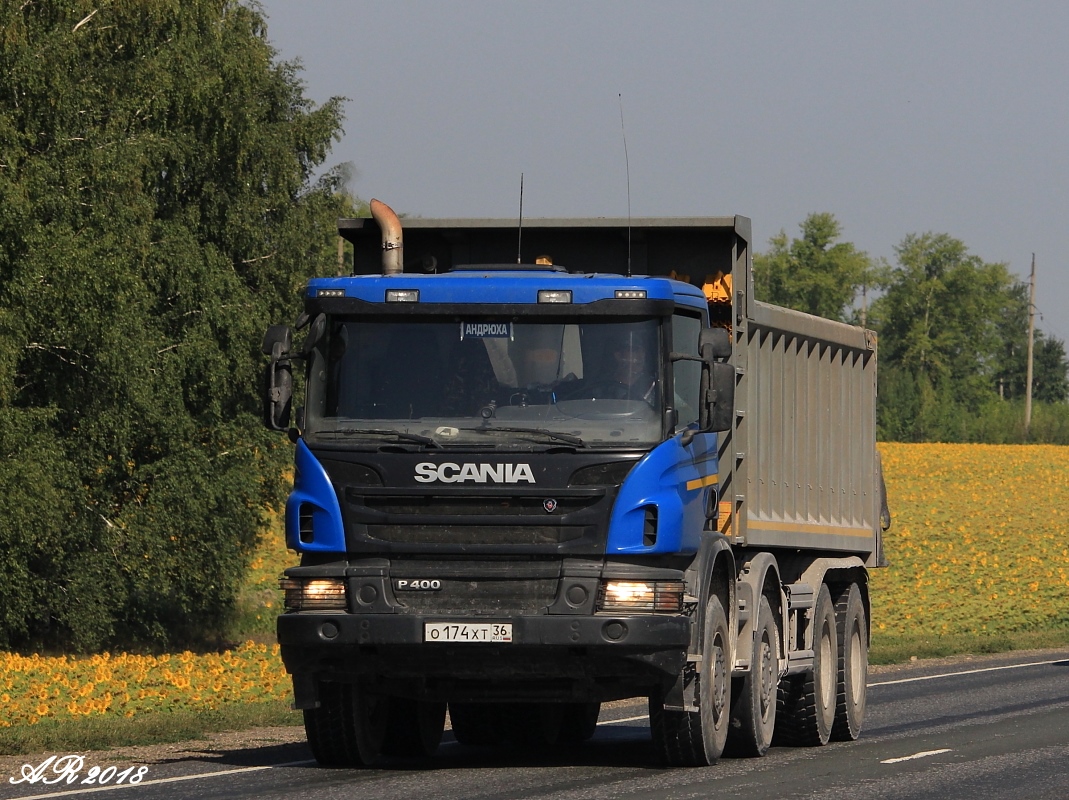 Воронежская область, № О 174 ХТ 36 — Scania ('2011) P400