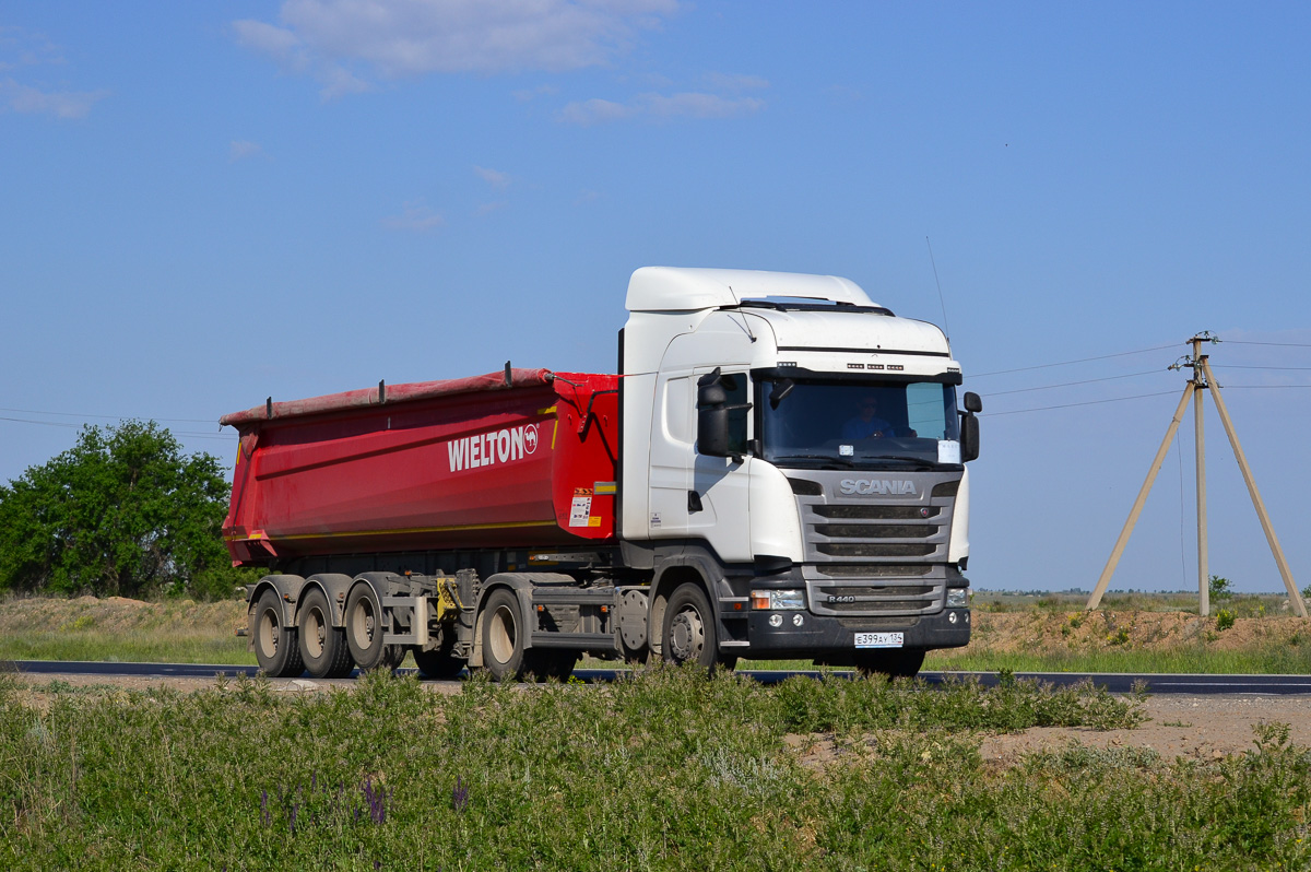 Волгоградская область, № Е 399 АУ 134 — Scania ('2013) R440