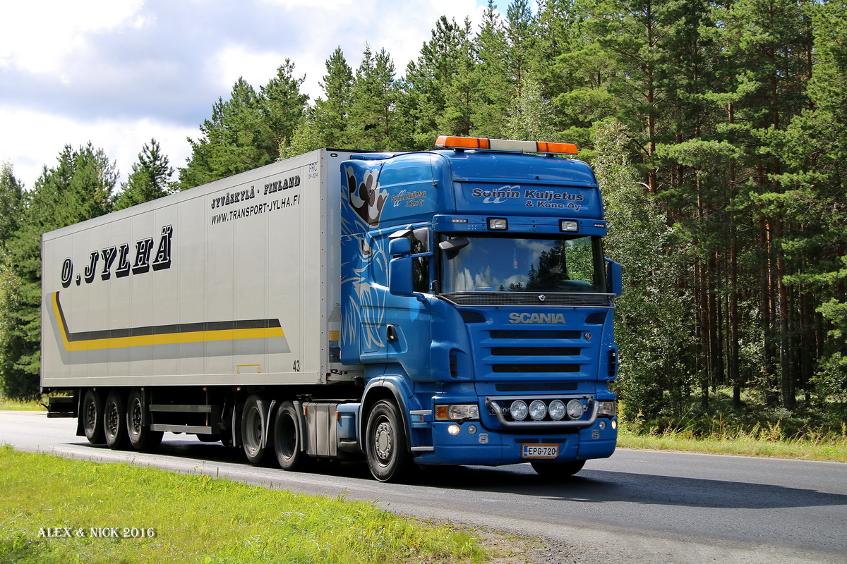 Финляндия, № EPG-720 — Scania ('2004) R500