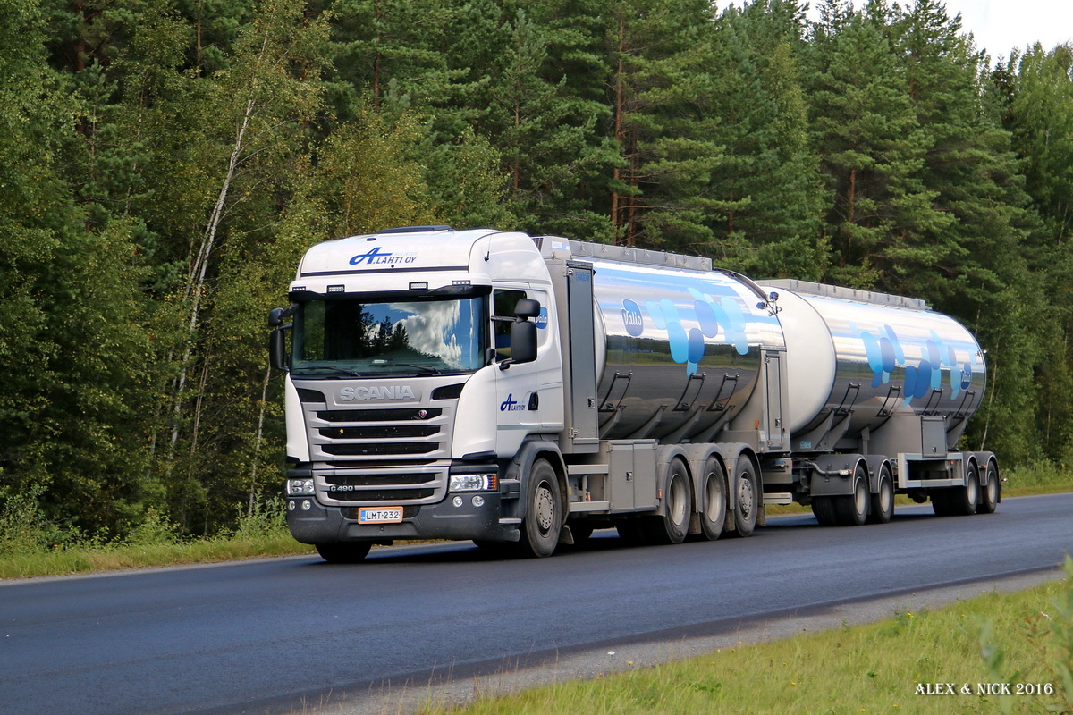 Финляндия, № LMT-232 — Scania ('2013) G490