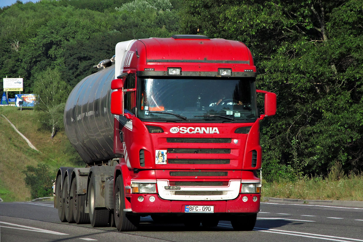 Молдавия, № BFC 090 — Scania ('2004) R420