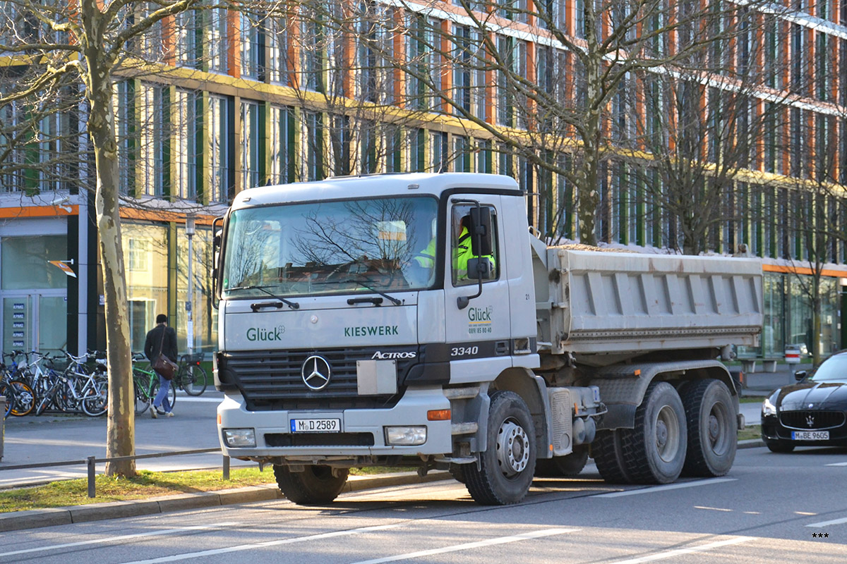 Германия, № M-D 2589 — Mercedes-Benz Actros ('1997) 3340