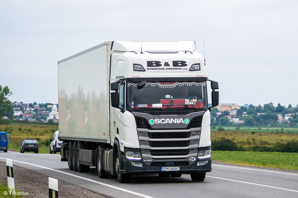 Словакия, № SP-146AT — Scania ('2016) R450