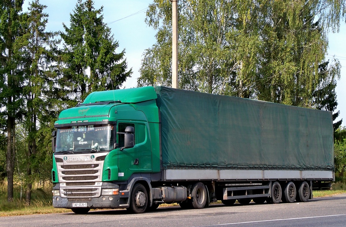 Минская область, № АР 5535-5 — Scania ('2009) R420
