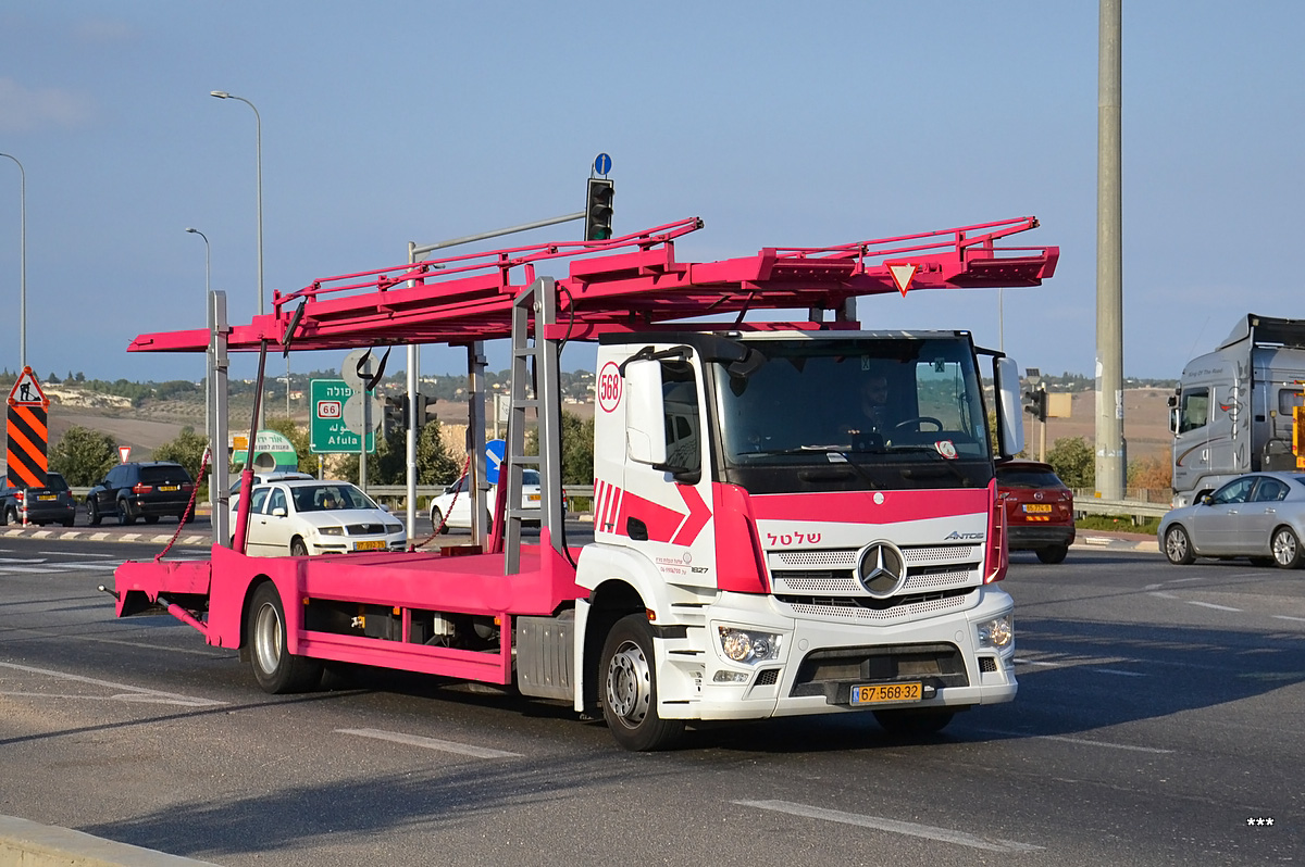 Израиль, № 568 — Mercedes-Benz Antos (общ.м)