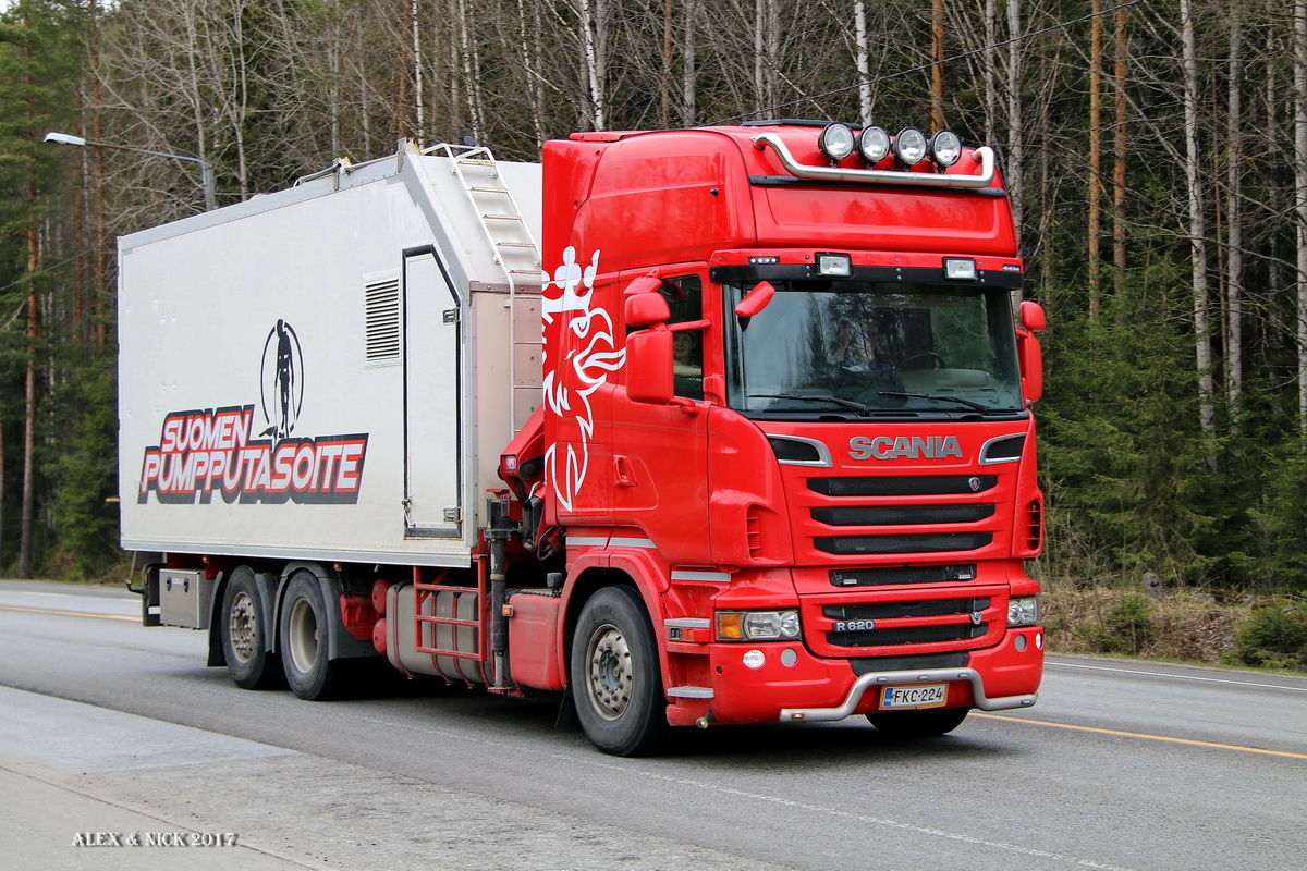 Финляндия, № FKC-224 — Scania ('2009) R620