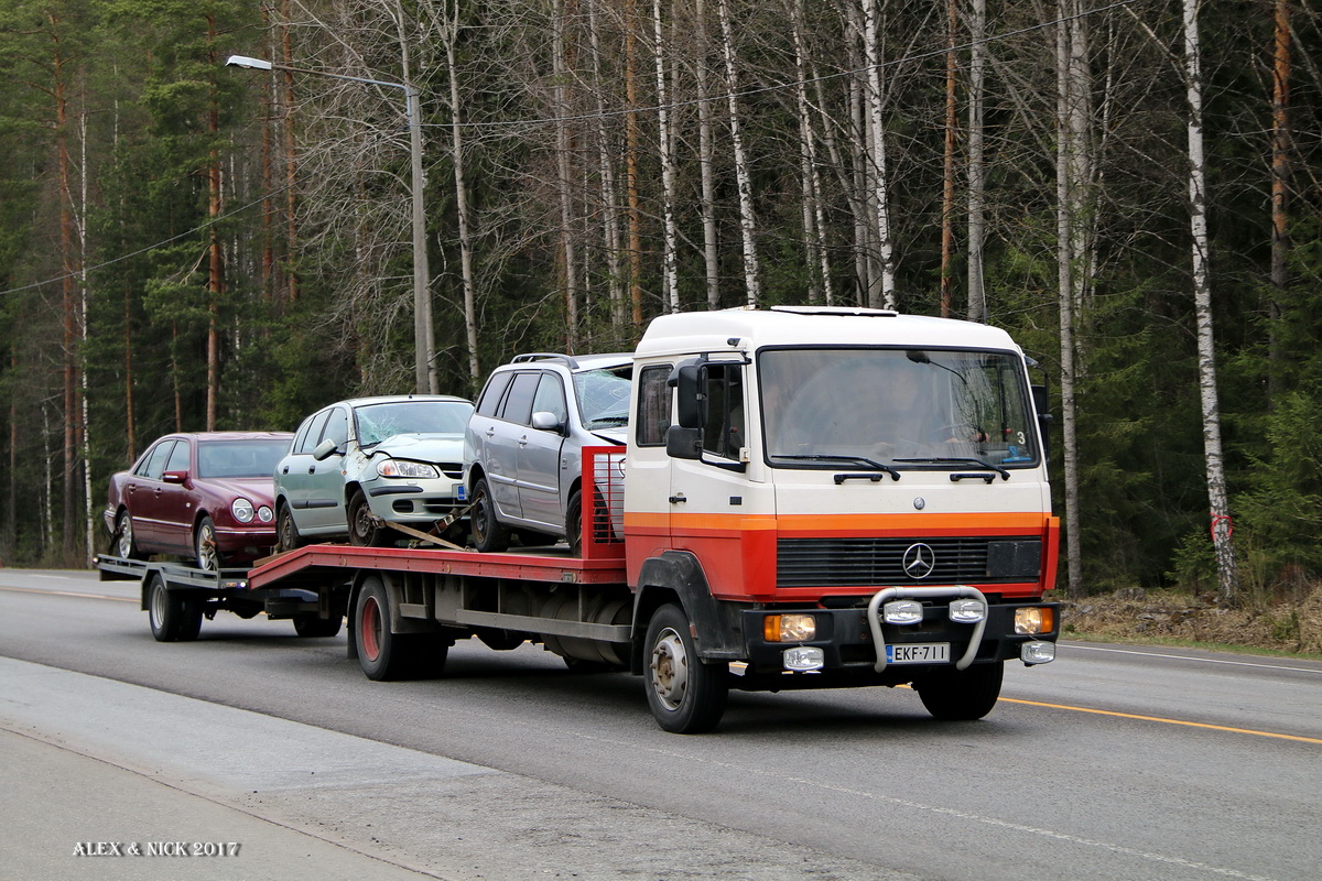 Финляндия, № EKF-711 — Mercedes-Benz LK (общ. мод.)