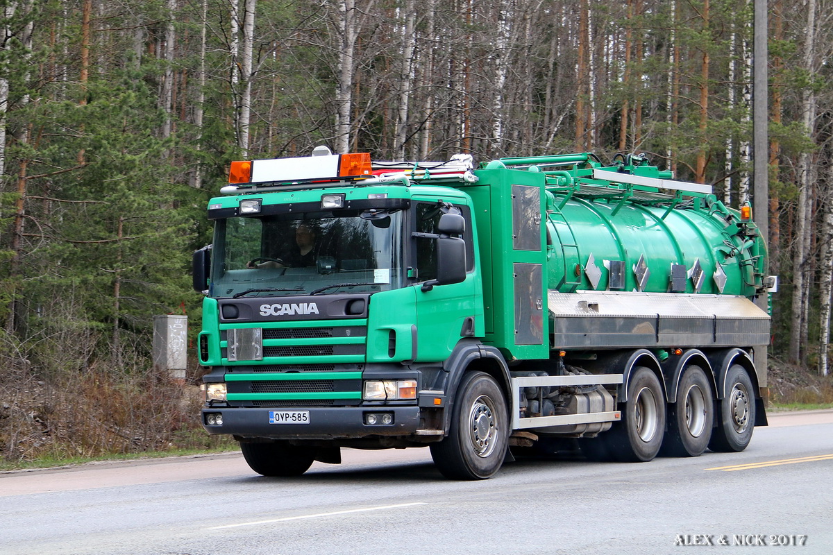 Финляндия, № OVP-585 — Scania ('1996) P124G