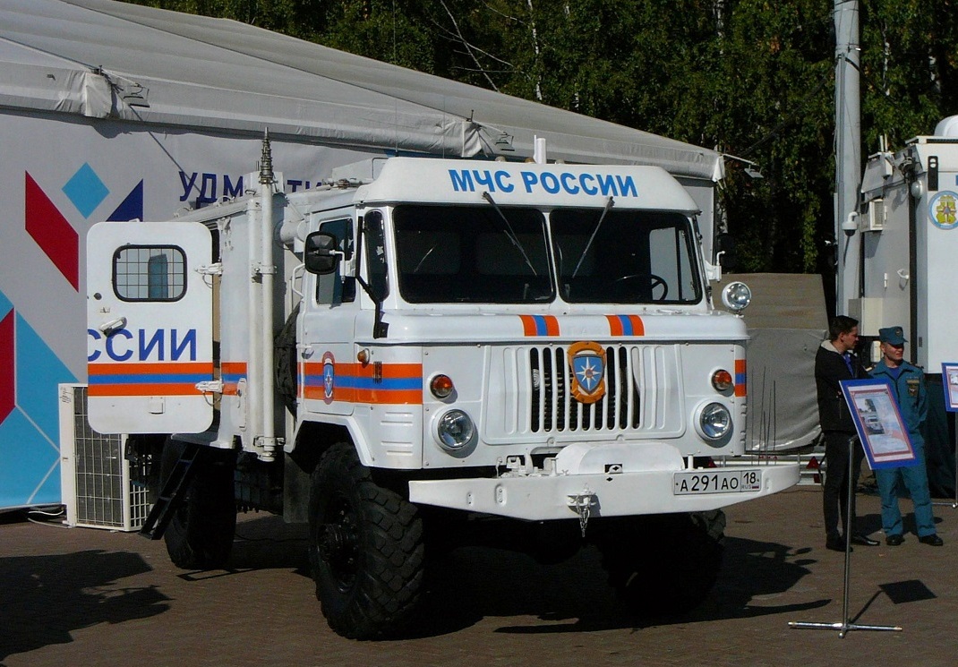 Удмуртия, № А 291 АО 18 — ГАЗ-66-84