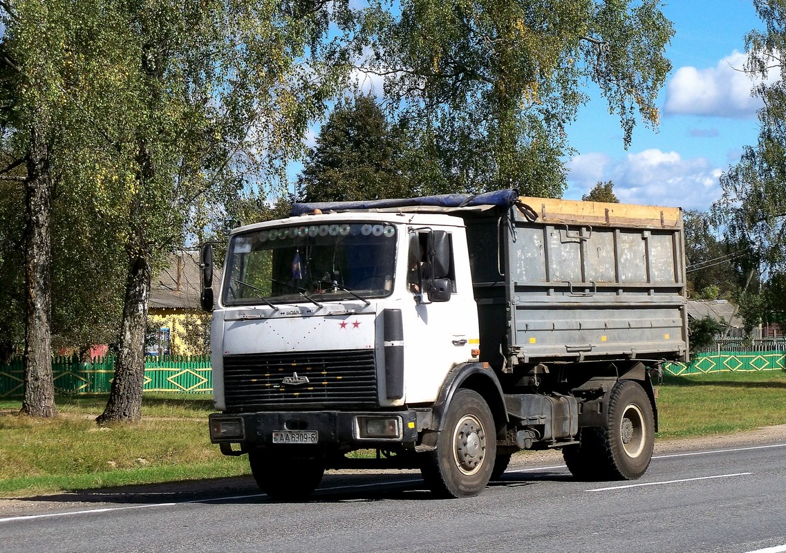 Могилёвская область, № АА 6309-6 — МАЗ-5551 (общая модель)