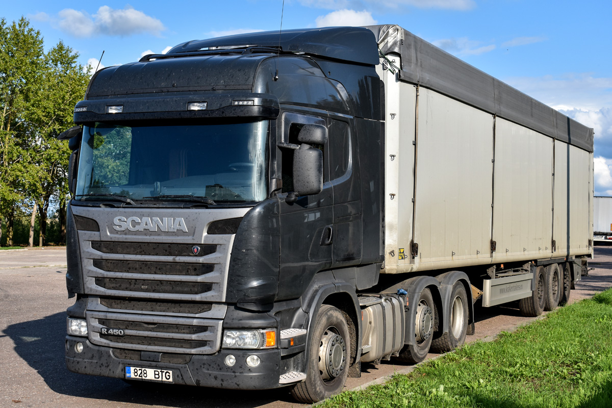 Эстония, № 828 BTG — Scania ('2013) R450