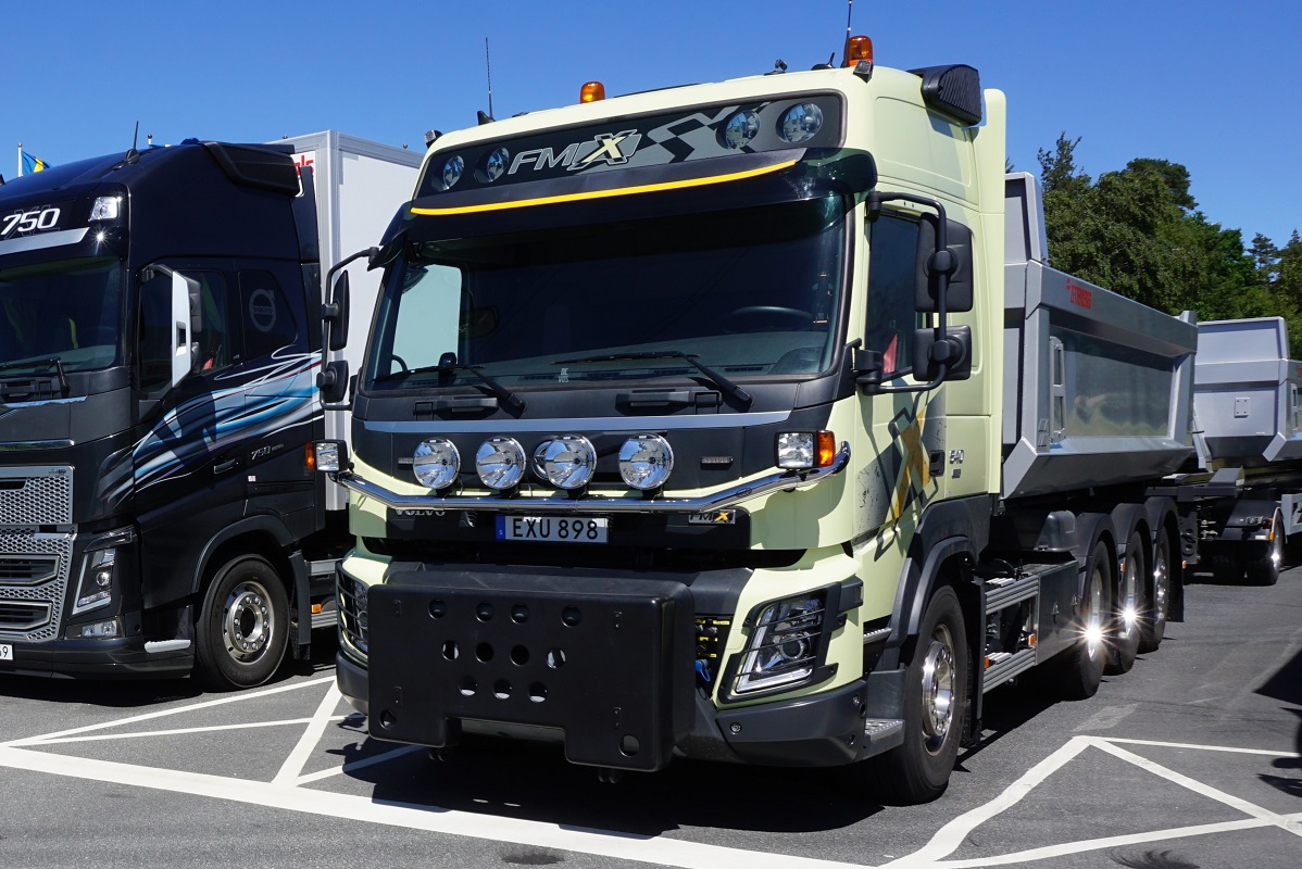 Швеция, № EXU 898 — Volvo ('2013) FMX.540