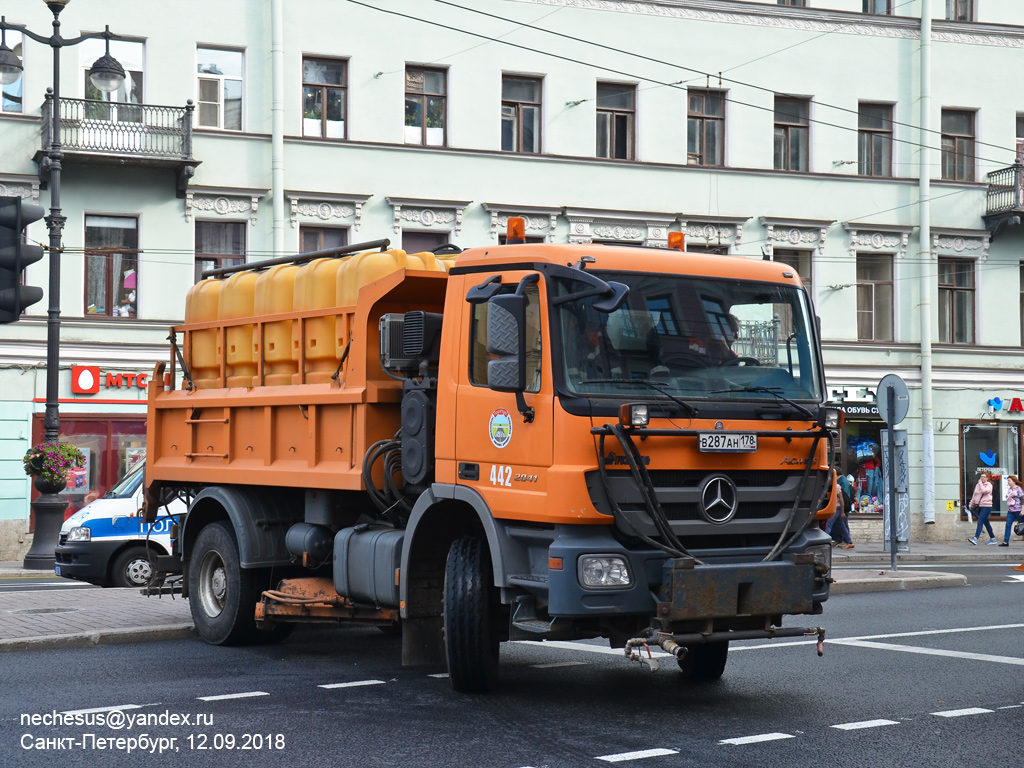 Санкт-Петербург, № 442 — Mercedes-Benz Actros ('2009) 2041