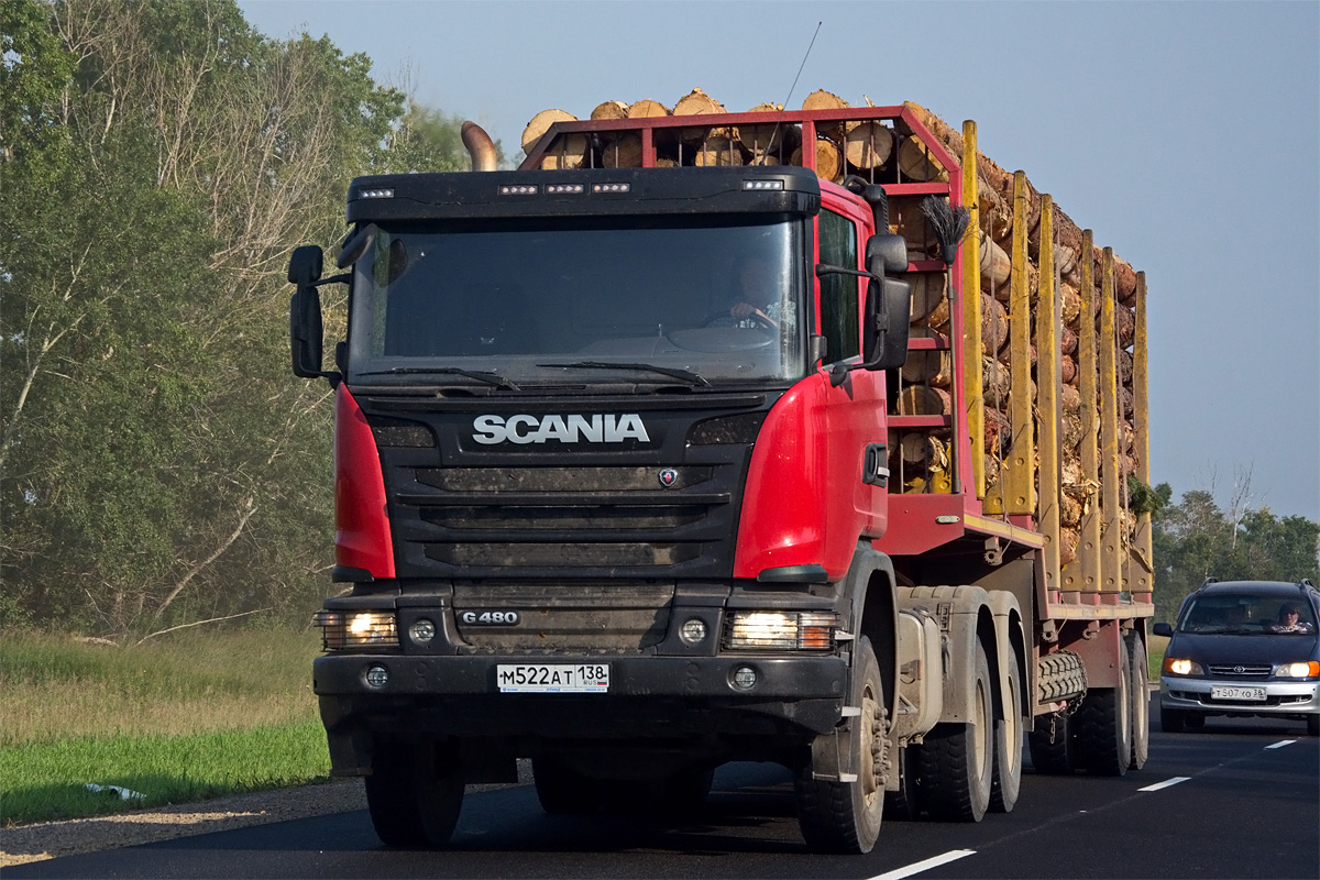 Иркутская область, № М 522 АТ 138 — Scania ('2009) G480