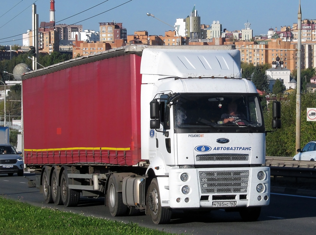Самарская область, № У 785 НС 163 — Ford Cargo ('2007) 1838T
