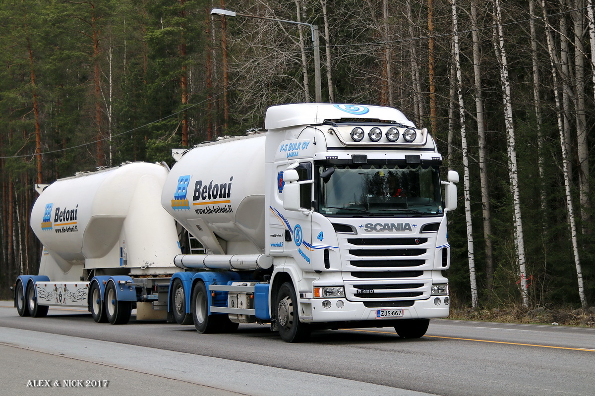 Финляндия, № 4 — Scania ('2009) R480