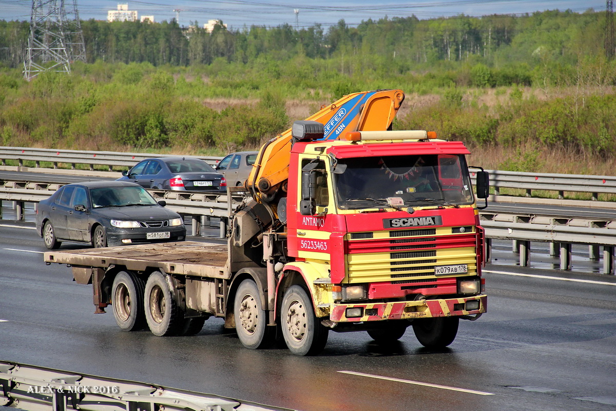 Санкт-Петербург, № К 079 АВ 178 — Scania (II) (общая модель)