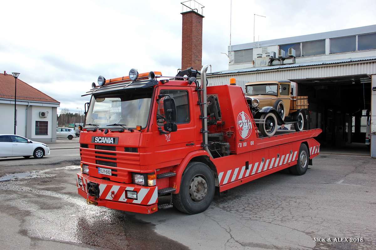 Финляндия, № OJY-682 — Scania (II) (общая модель)