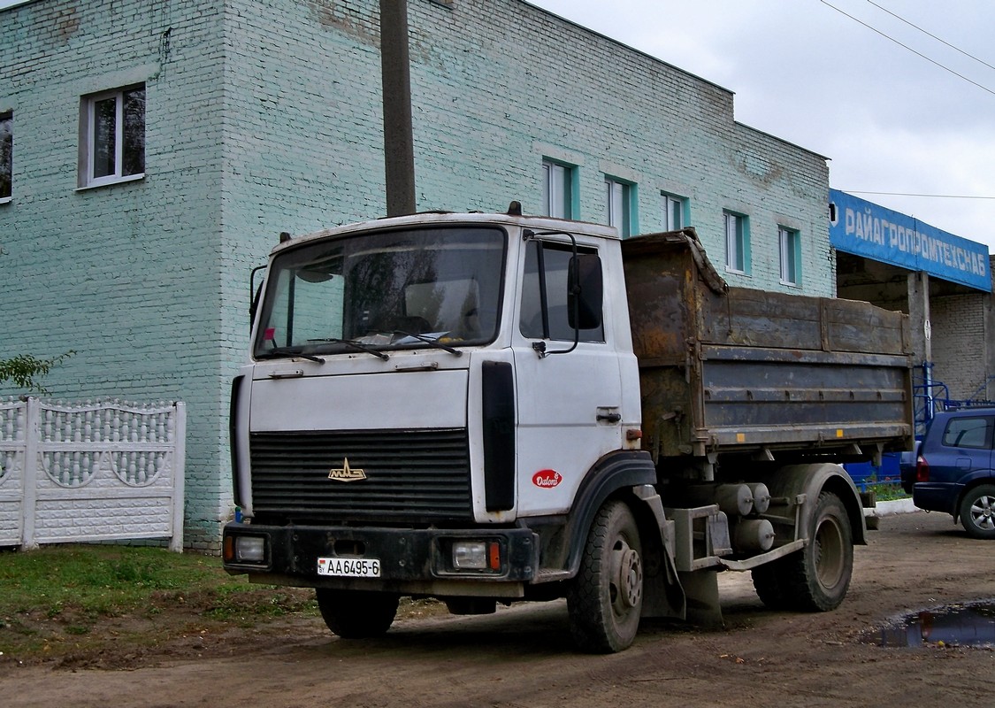 Могилёвская область, № АА 6495-6 — МАЗ-4570 (общая модель)