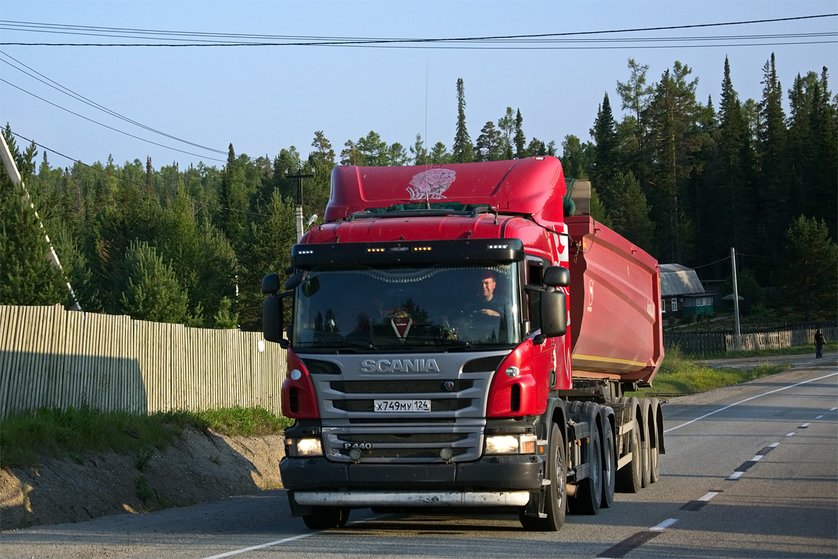 Красноярский край, № Х 749 МУ 124 — Scania ('2011) P440