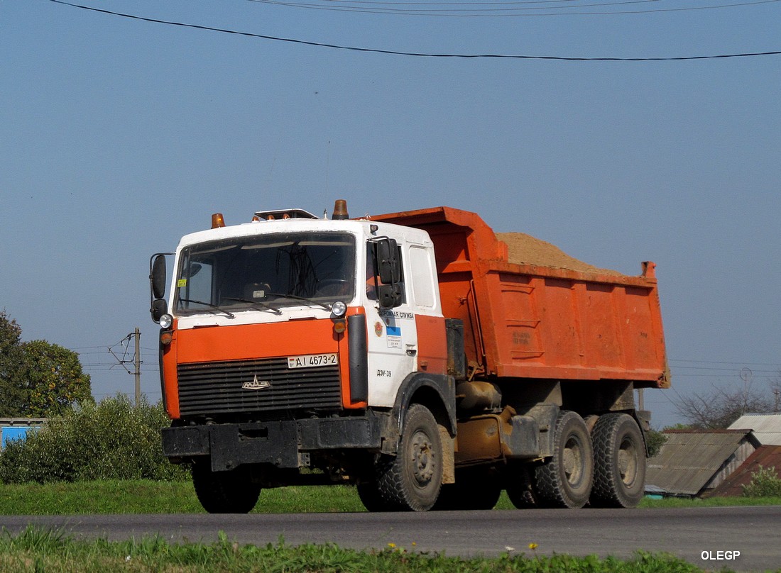 Витебская область, № АІ 4673-2 — МАЗ-5516 (общая модель)