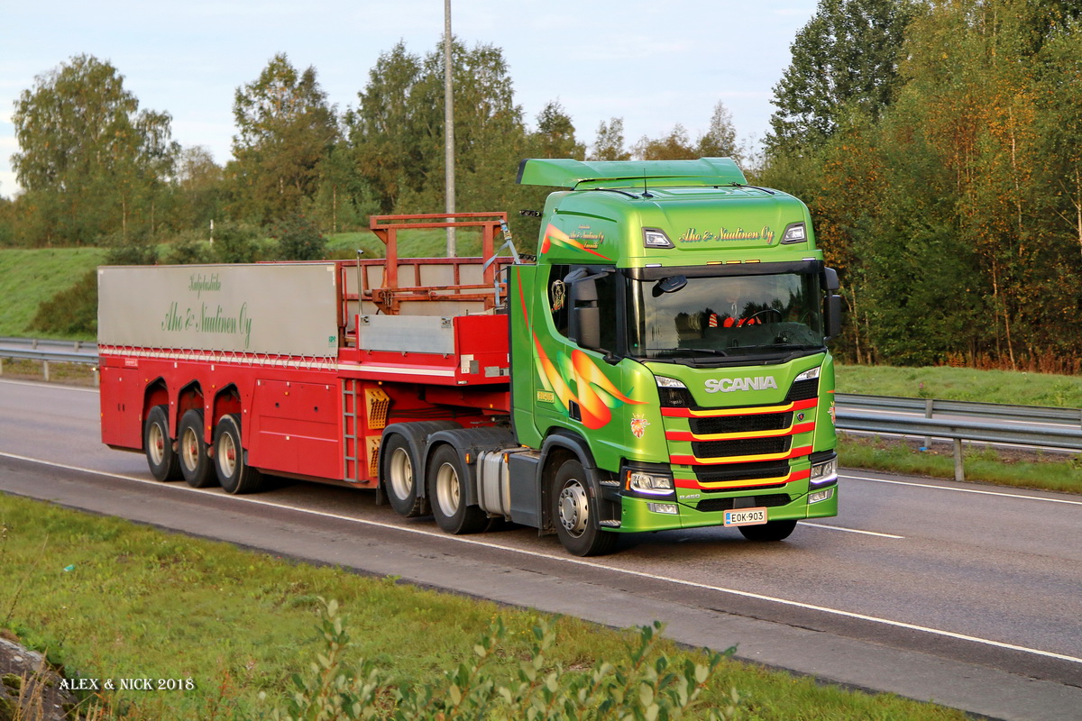 Финляндия, № EOK-903 — Scania ('2016) R450