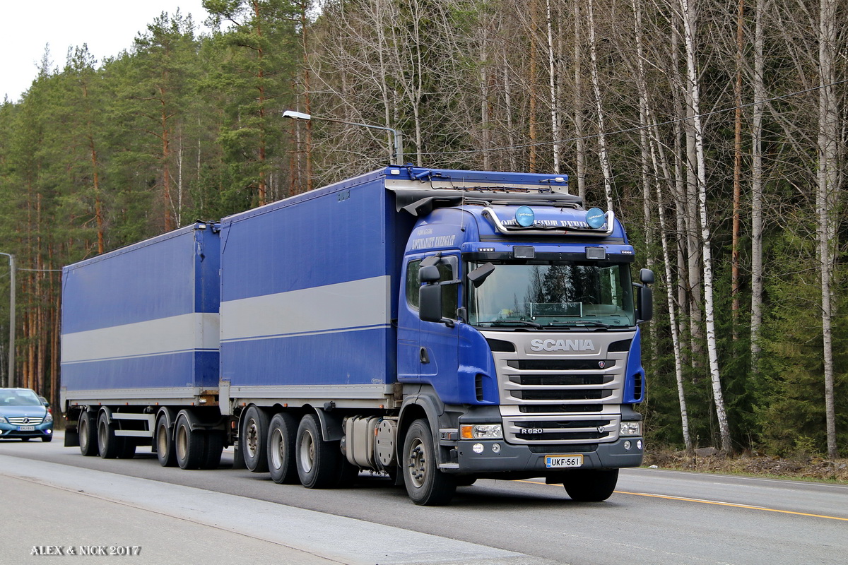 Финляндия, № UKF-561 — Scania ('2009) R620
