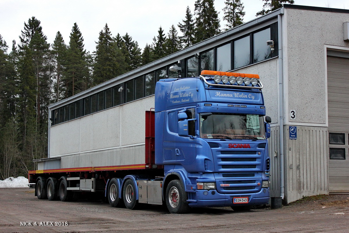 Финляндия, № EON-343 — Scania ('2004) R620