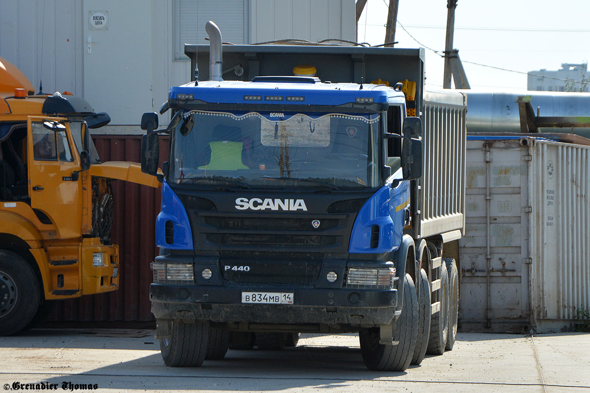 Саха (Якутия), № В 834 МВ 14 — Scania ('2011) P440