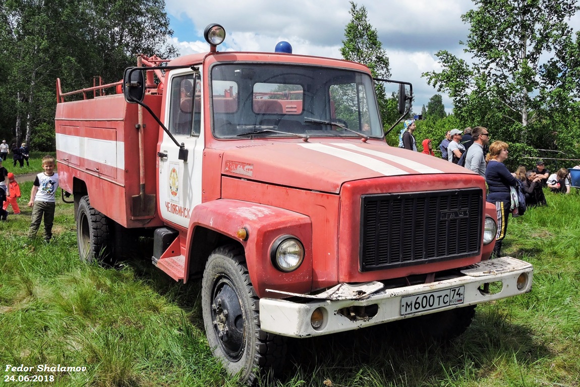 Челябинская область, № М 600 ТС 74 — ГАЗ-3307