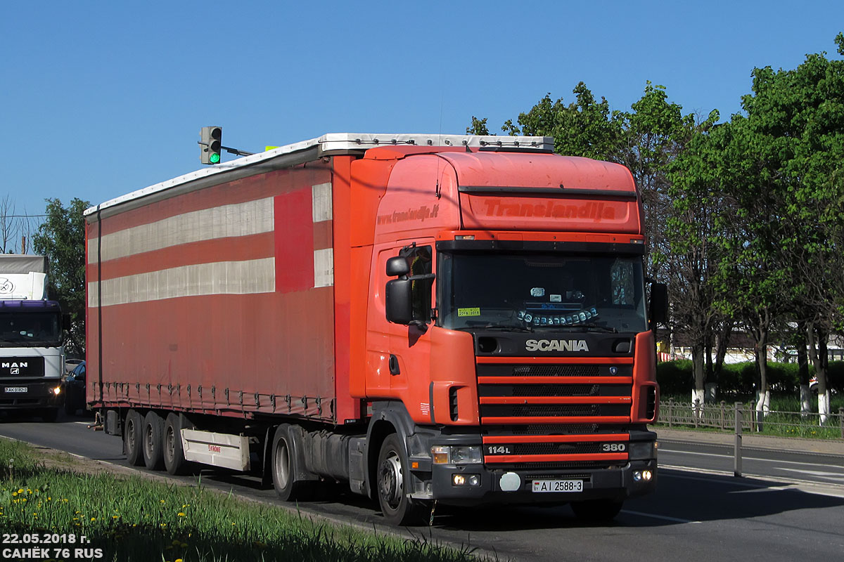 Гомельская область, № АІ 2588-3 — Scania ('1996) R114L