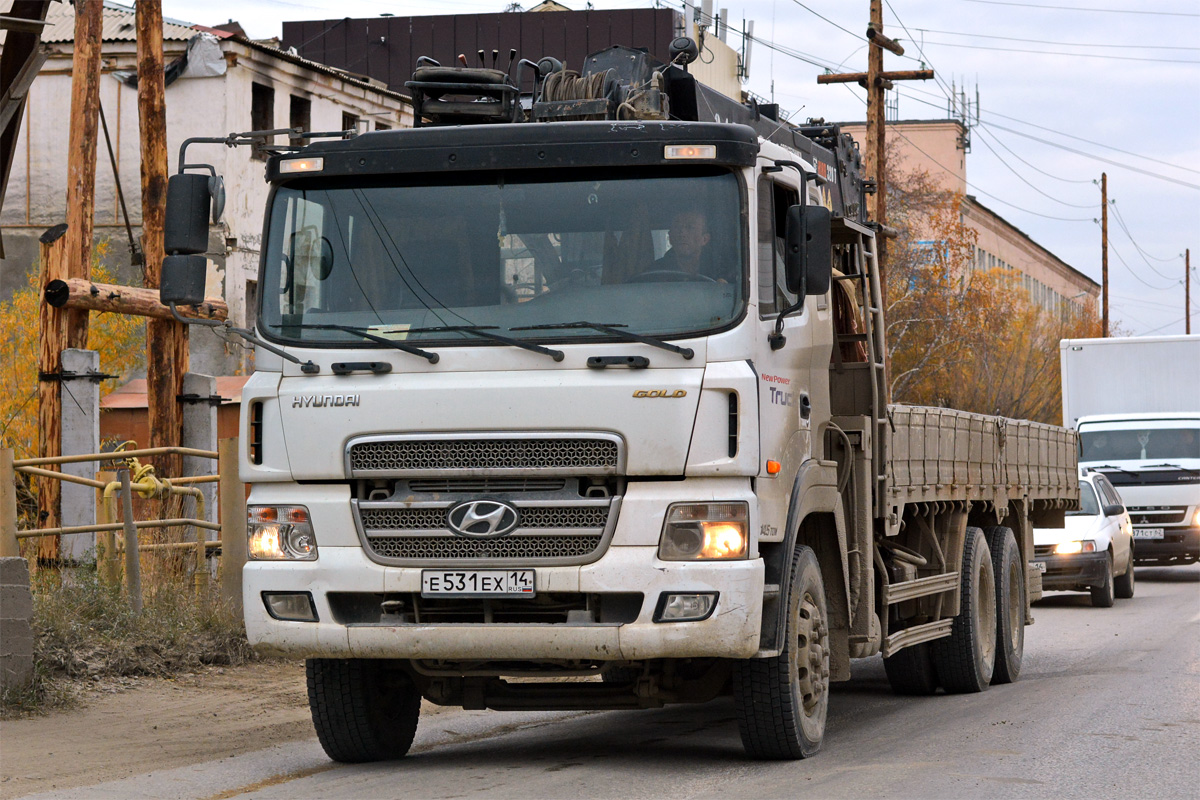 Саха (Якутия), № Е 531 ЕХ 14 — Hyundai Power Truck HD260