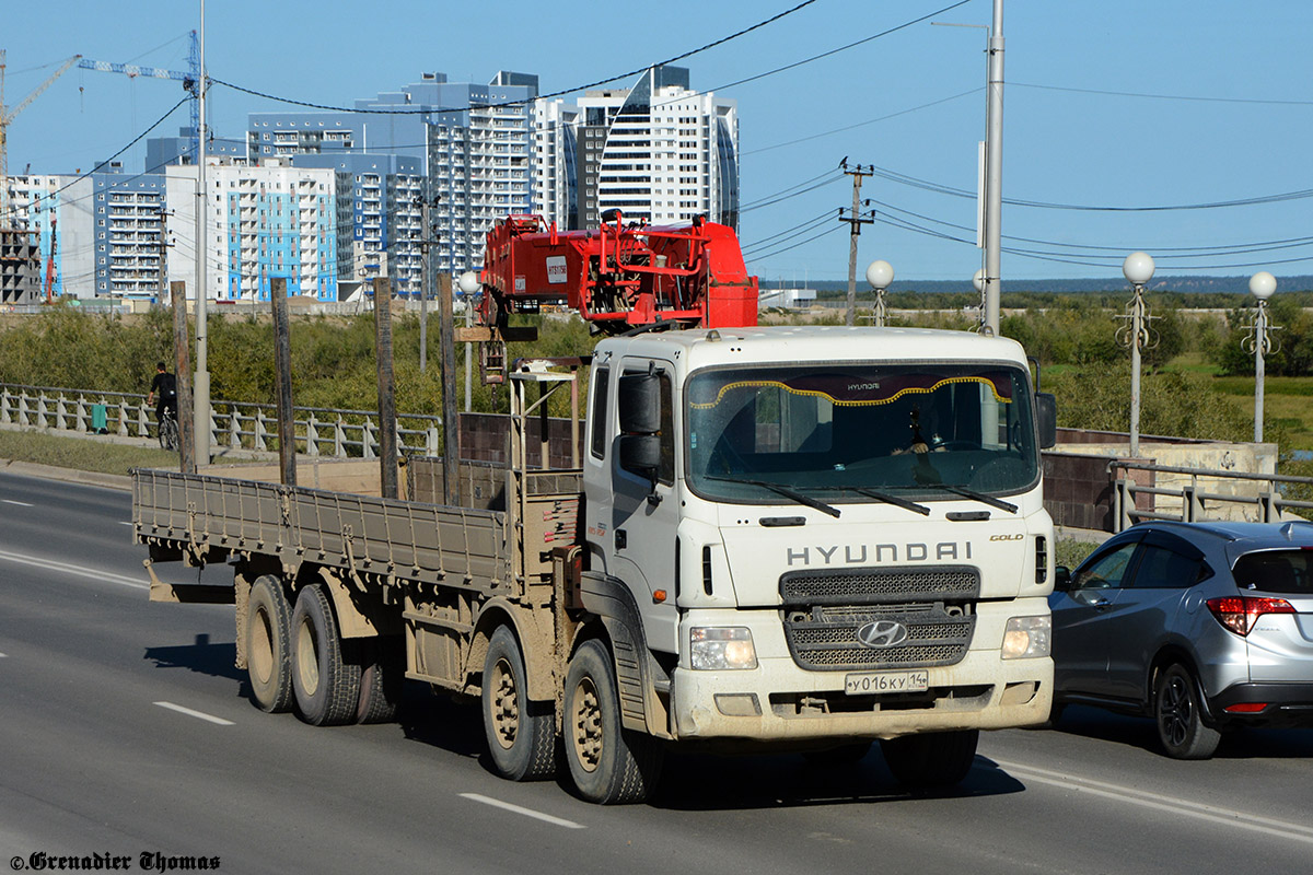 Саха (Якутия), № У 016 КУ 14 — Hyundai Power Truck HD320